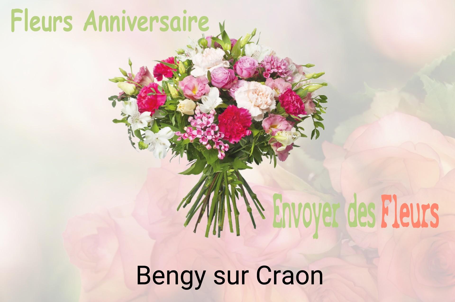 Bouquet de fleurs d’anniversaire livré à Bengy-sur-Craon
