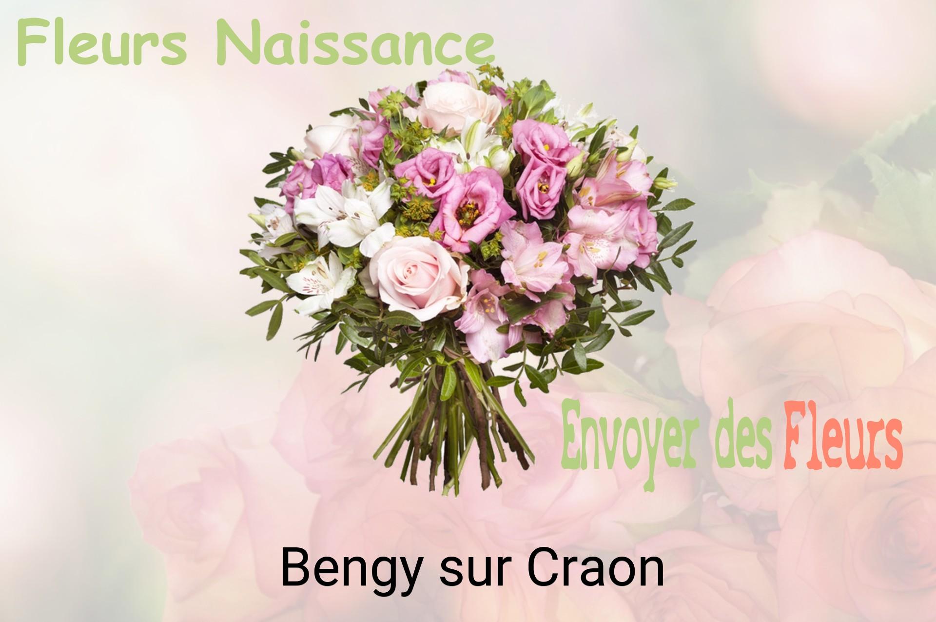 Bouquet de fleurs de naissance livré à Bengy-sur-Craon